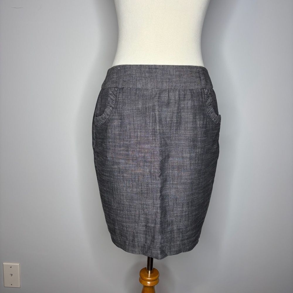iz Byer- Grey Skirt with Pockets